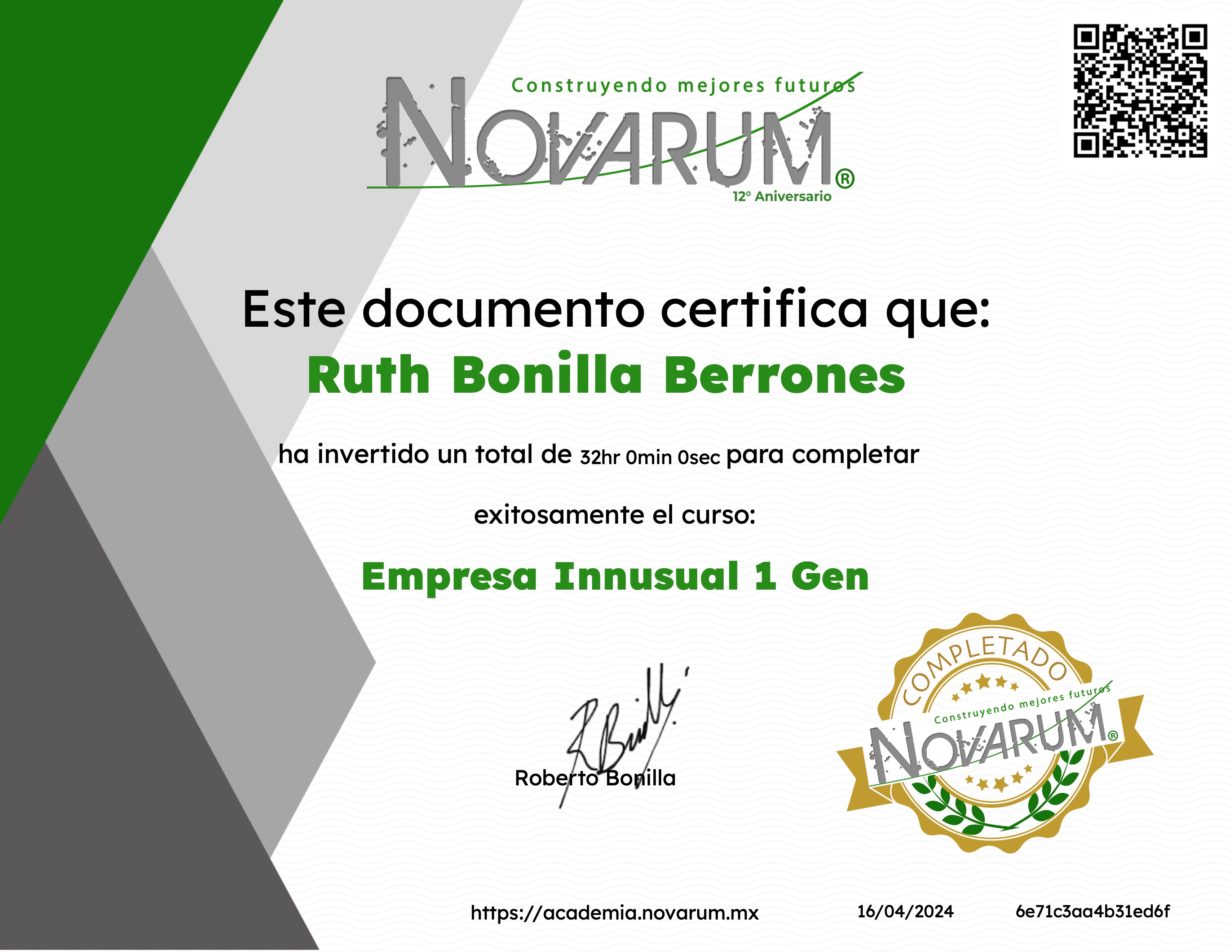 Empresa Innusual 1 Gen Sincrono
